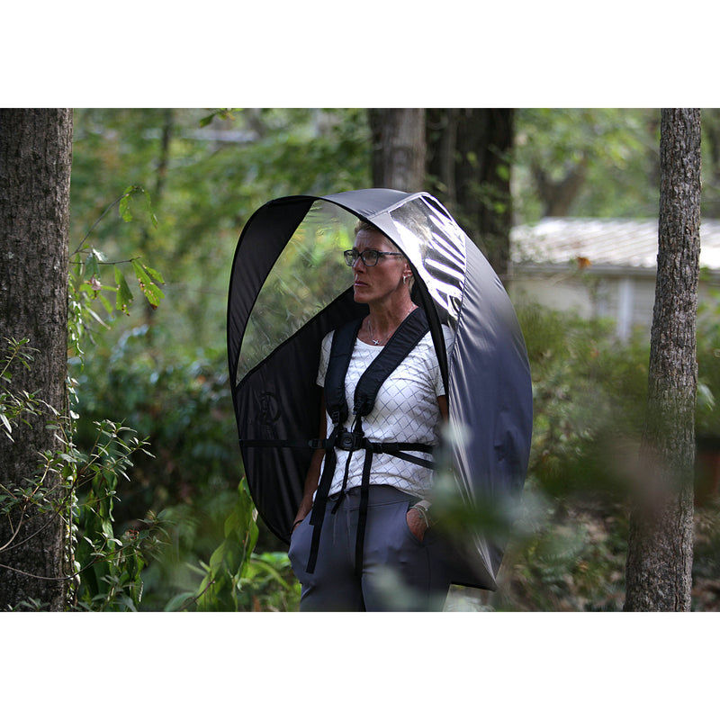 GoShelter Hands-Free Canopy (Hunter Orange/Gray)