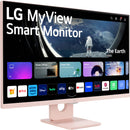 LG 27" MyView Smart Monitor (Pink)