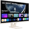 LG 27" MyView Smart Monitor (White)