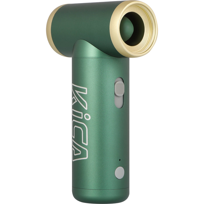 KiCA Jet Fan 2 Air Duster with Vacuum Accessory (Green)