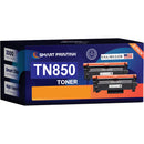 Smart Printink TN850 High-Yield Black Toner Cartridge Kit (2-Pack)