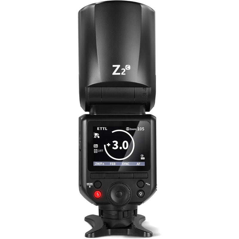 Neewer Z2-C TTL Round Head Flash Speedlite for Canon with M12 Diffuser Dome Kit