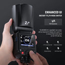 Neewer Z2-C TTL Round Head Flash Speedlite for Canon with M12 Diffuser Dome Kit