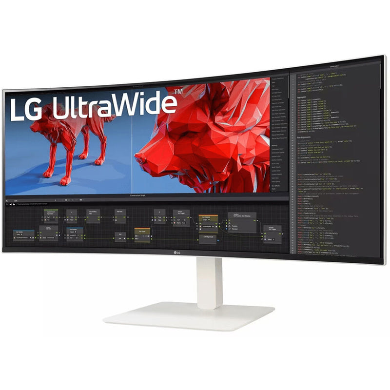 LG 38BR85QC-W 37.5" WQHD HDR 144 Hz Curved UltraWide Monitor (White)