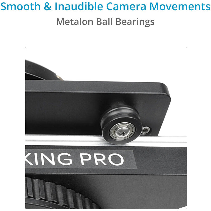 Proaim Flyking Professional Video Camera Slider with Mitchell Plate (2')