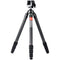 Sunwayfoto Carbon Fiber Hunting Tripod with Duo-Lever Clamp&nbsp;and SM-76 Saddle Mount