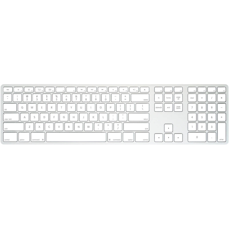 Matias Wireless USB-C Aluminum Keyboard for Mac (Silver)