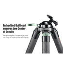 Sunwayfoto Carbon Fiber Hunting Tripod with Duo-Lever Clamp&nbsp;and SM-76 Saddle Mount