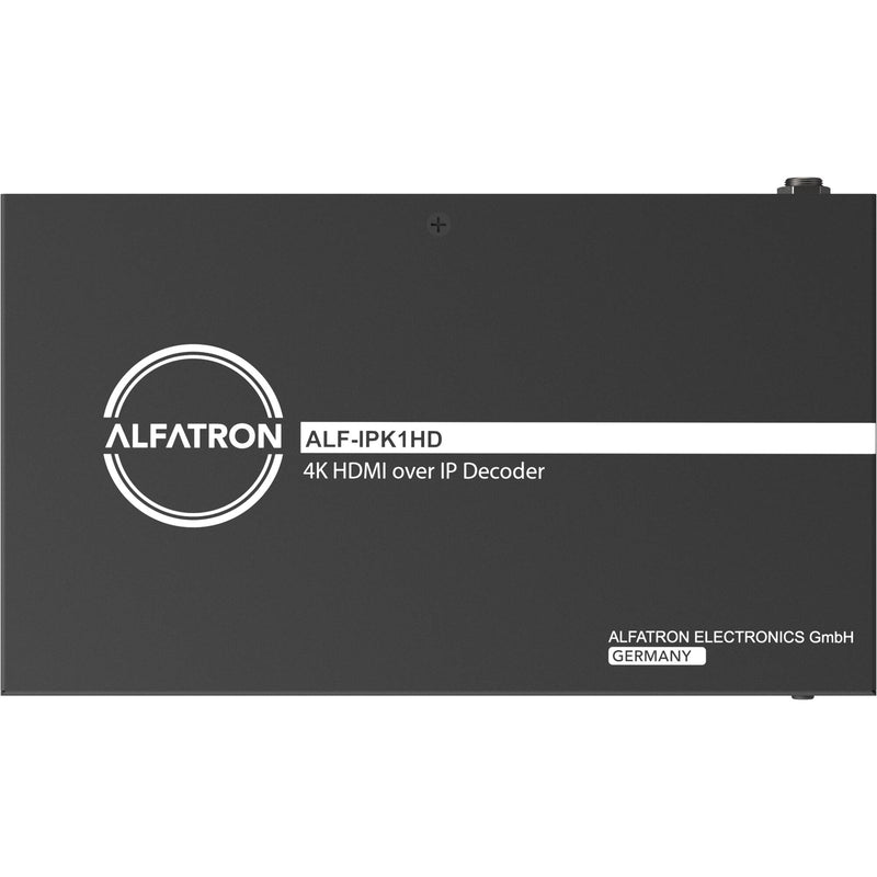 Alfatron UHD 4K30 AV-over-IP Decoder with RS-232 Control