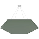 Vicoustic ViCloud VMT 3D Acoustic Panel (Hexagon, 45.6 x 41.5 x 1.2", Moss Green, 4-Pack)