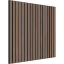 Vicoustic VicStrip Square (Dark Walnut, 8-Pack)