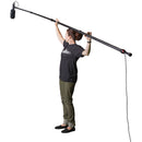 Really Right Stuff VMB-34 Mic Boom 4-Section Carbon Fiber Boompole with Straight Cable (14')