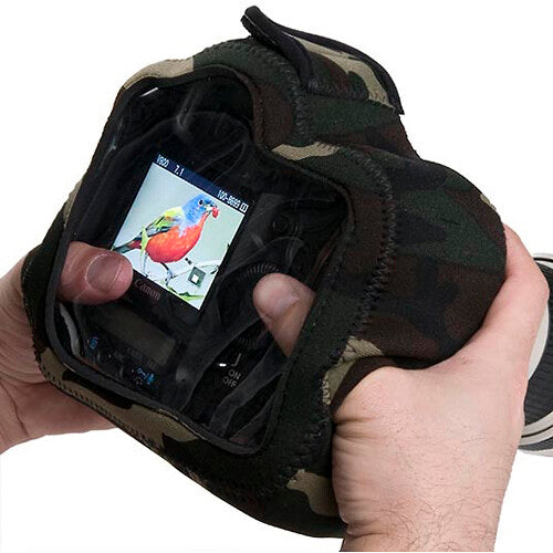 LensCoat BodyGuard R CB Camera Cover with Grip (Digital Camo)