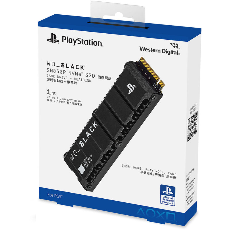 WD 1TB WD_Black SN850P M.2 NVMe SSD for PlayStation 5