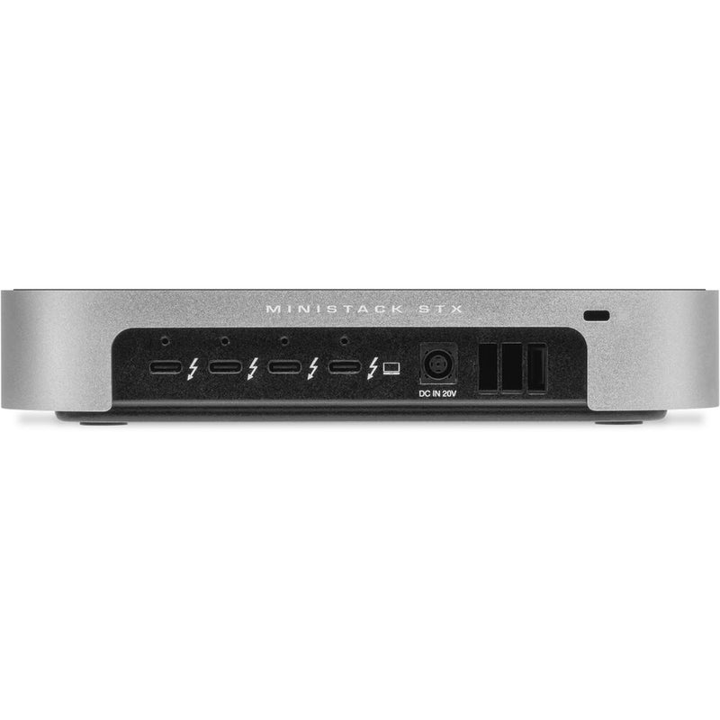 OWC 1TB miniStack STX & Thunderbolt Hub Xpansion (1TB SSD, Matte Silver)