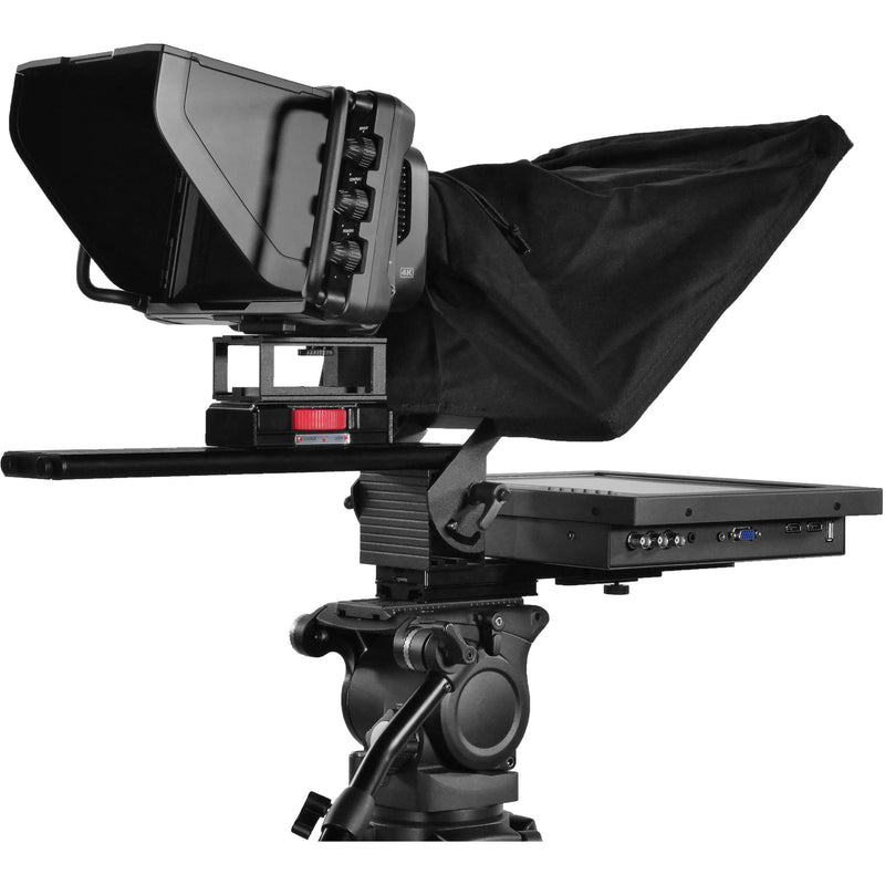 Prompter People Prompter Pal Pro 12" Teleprompter with Regular 12" Monitor (Sled Model)