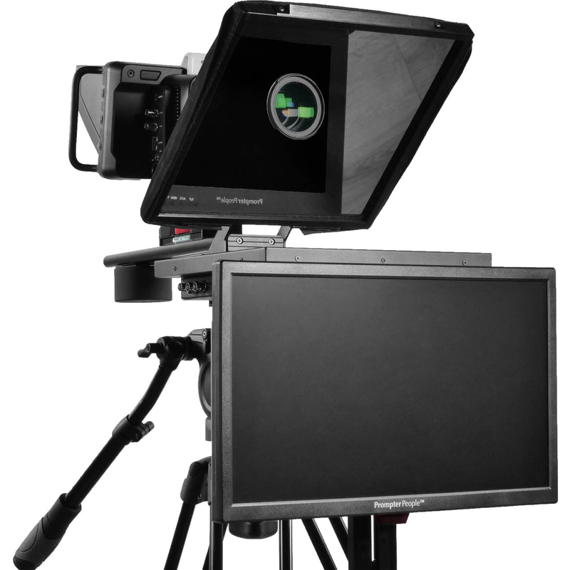 Prompter People Prompter Pal Pro Teleprompter with 12" Monitor & 18.5" RGB-IPS 3G-SDI/HDMI Talent Monitor