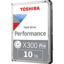 Toshiba 10TB X300 Pro Performance 3.5" CMR Internal HDD