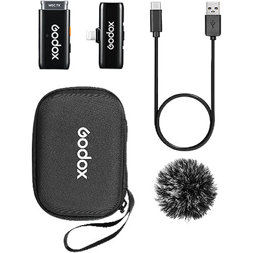 Godox WES1 Wireless Microphone System for Lightning Devices (2.4 GHz)