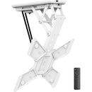 Mount-It! MI-4223W Retractable Motorized Ceiling TV Mount for 32 to 55" Displays (White)