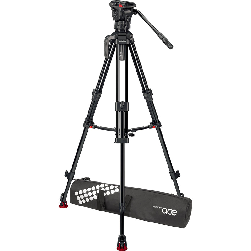 Sachtler 75/2 Mark II Aluminum Tripod System with Ace XL Head & Mid-Level Spreader