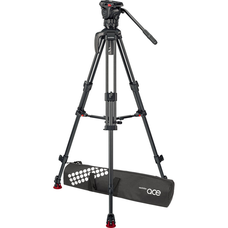 Sachtler 75/2 Mark II Carbon Fiber Tripod System with Ace XL Head & Mid-Level Spreader