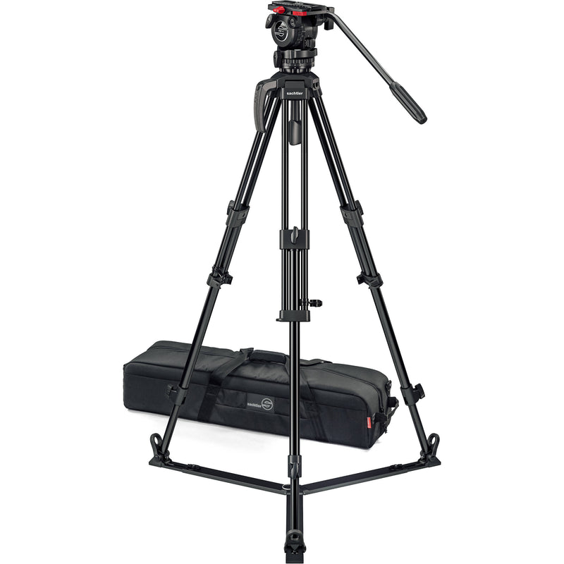 Sachtler 75/2 Mark II Aluminum Tripod System with FSB 4 Fluid Head & Ground Spreader