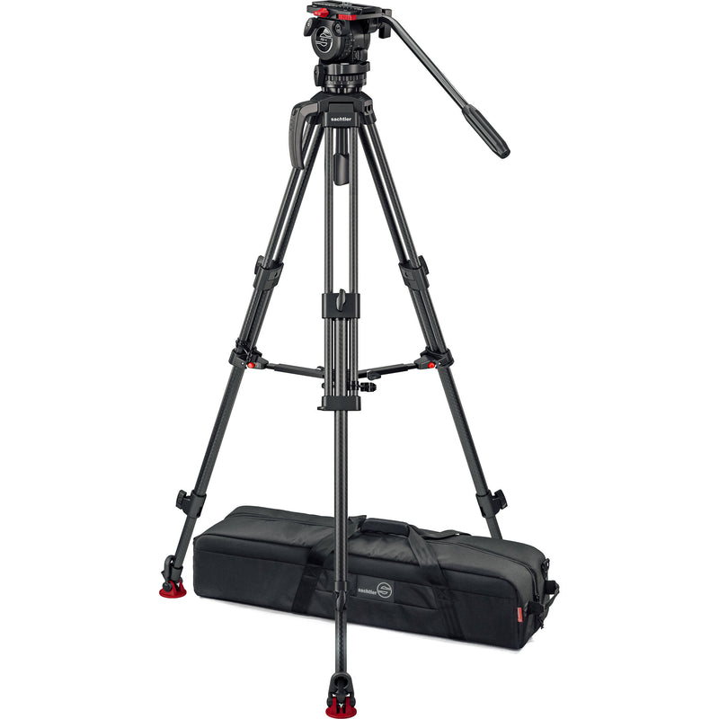 Sachtler 75/2 Mark II Carbon Fiber Tripod System with FSB 4 Fluid Head & Mid-Level Spreader