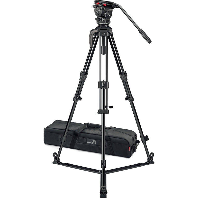 Sachtler 75/2 Mark II Aluminum Tripod System with FSB 8 MK II Fluid Head & Ground Spreader