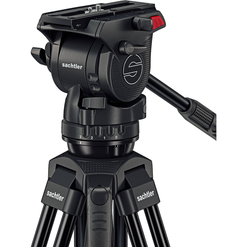 Sachtler 75/2 Mark II Aluminum Tripod System with Ace XL Head & Mid-Level Spreader