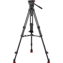 Sachtler 75/2 Mark II Carbon Fiber Tripod System with Ace XL Head & Mid-Level Spreader