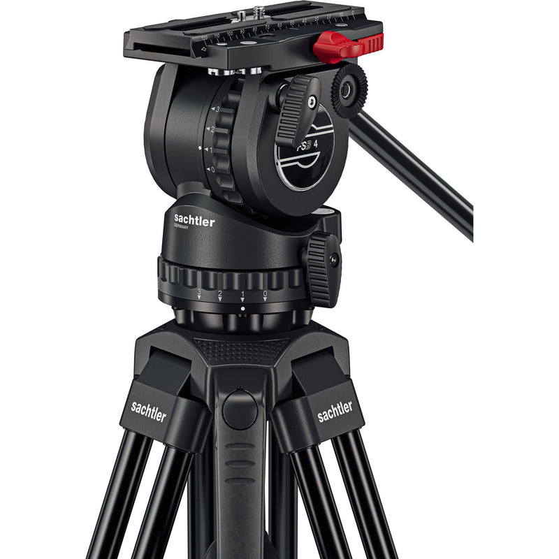 Sachtler 75/2 Mark II Aluminum Tripod System with FSB 4 Fluid Head & Ground Spreader