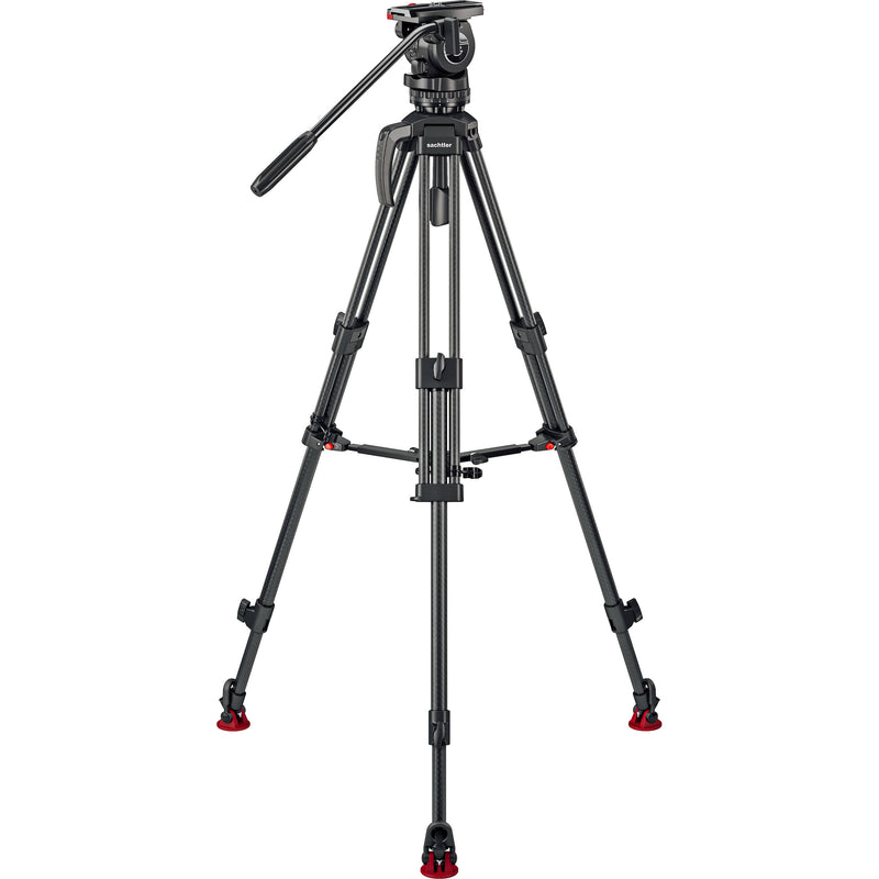 Sachtler 75/2 Mark II Carbon Fiber Tripod System with FSB 4 Fluid Head & Mid-Level Spreader