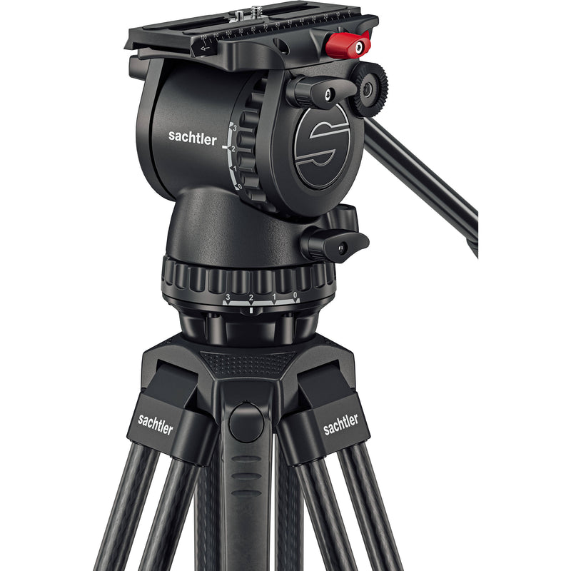 Sachtler 75/2 Mark II Carbon Fiber Tripod System with FSB 6 MK II Fluid Head & Ground Spreader