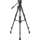 Sachtler 75/2 Mark II Aluminum Tripod System with FSB 8 MK II Fluid Head & Mid-Level Spreader