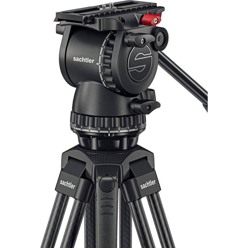 Sachtler 75/2 Mark II Carbon Fiber Tripod System with FSB 8 MK II Fluid Head & Mid-Level Spreader