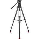 Sachtler 75/2 Mark II Carbon Fiber Tripod System with FSB 8 MK II Fluid Head & Mid-Level Spreader