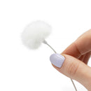 Bubblebee Industries The Windbubble PRO Fur Windscreen for Omni Lavalier Mics (White, Small, Single)