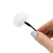 Bubblebee Industries The Windbubble PRO Fur Windscreen for Omni Lavalier Mics (White, XS, Single)