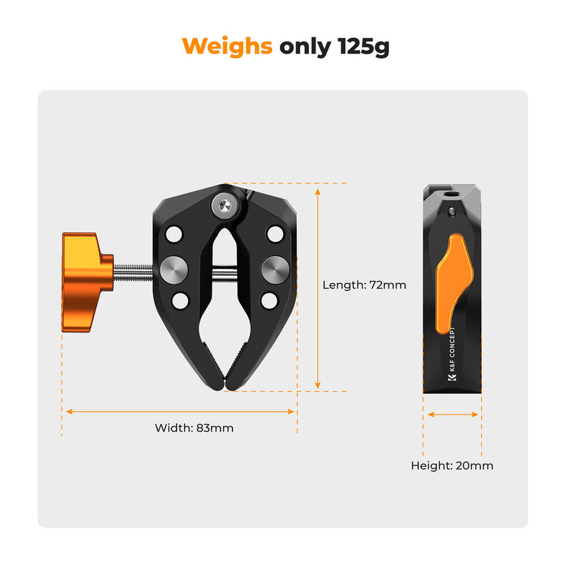 K&F Concept Ms15 Super Clamp (2.4")