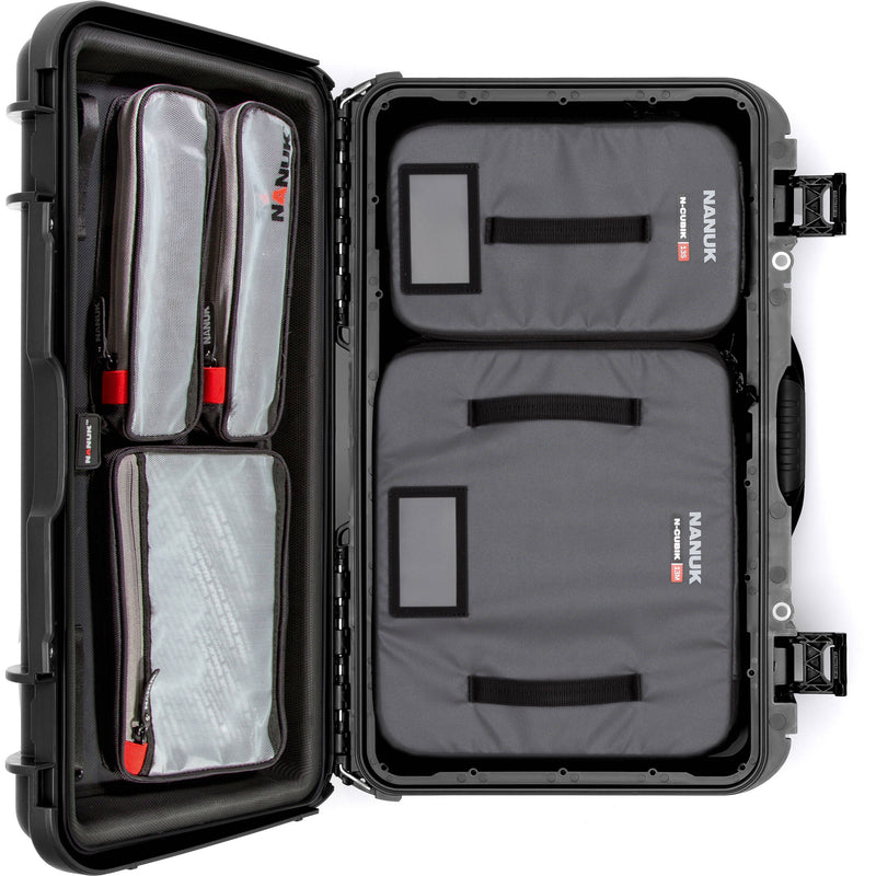 Nanuk 935 Hard Case Pro Photo Kit with N-Cubik Inserts (Black, 28.5L)