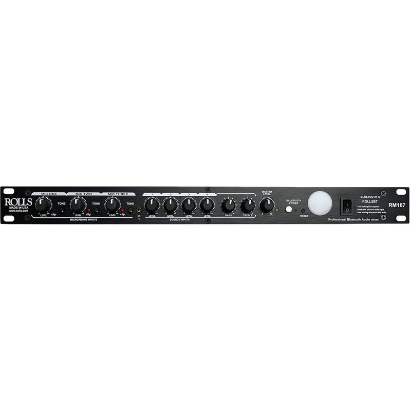 Rolls RM167 Mic/Source Mixer with Bluetooth