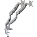 Rocstor ErgoReach ED4 Premium Aluminum Dual Ergonomic Monitor Arm