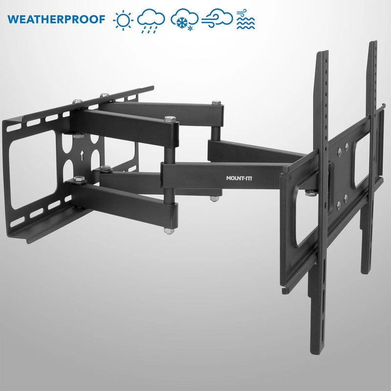 Mount-It! MI-396 Full-Motion Outdoor TV Wall Mount for 37 to 80" Displays