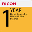 Ricoh 1-Year Depot Service for N7100 Mobile Scanner