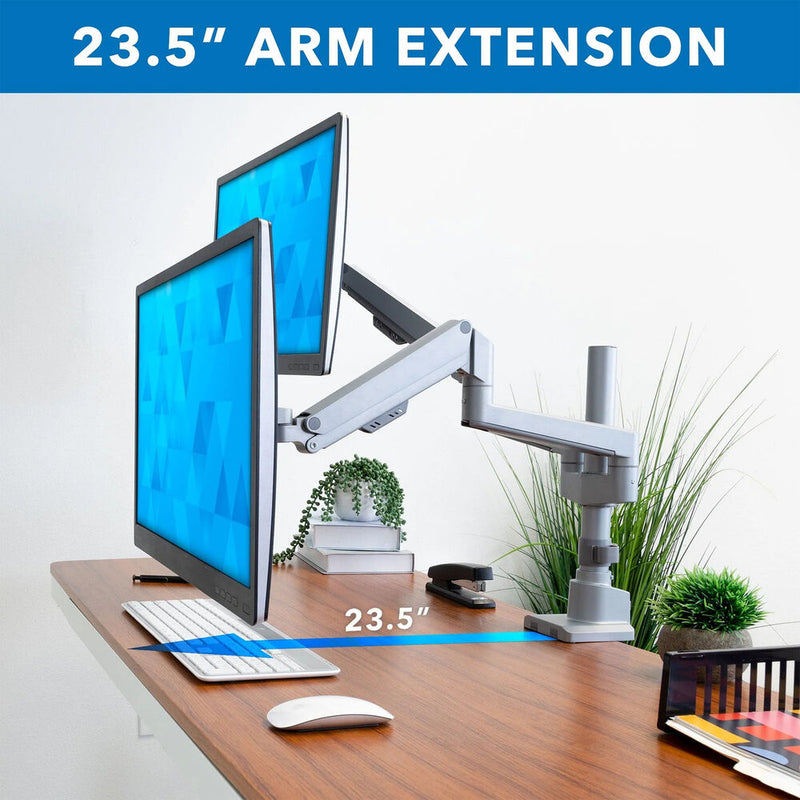 Mount-It! MI-6772 Full-Motion Dual-Monitor Desk Mount for 19 to 32" Displays