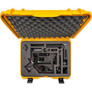 Nanuk 930 Hard Case with Foam Insert for DJI RS 4/RS 4 Pro Combo (Yellow, 26.5L)