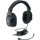 Califone GS3000 Over-Ear Headphones with Removable Gooseneck Microphone (Black)