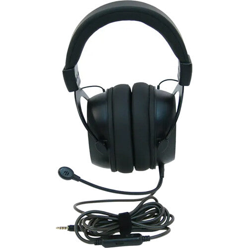 Califone GS3000 Over-Ear Headphones with Removable Gooseneck Microphone (Black)