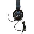 Califone GS3000 Over-Ear Headphones with Removable Gooseneck Microphone (Black)